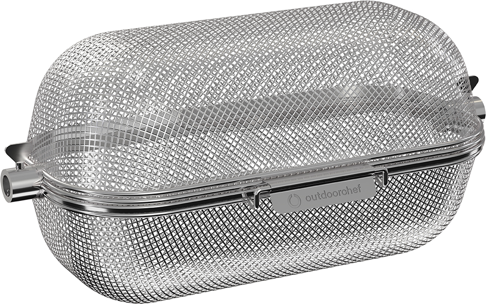 Outdoorchef Drehspieß-Korb für Heat Gasgrills Outdoorchef Drehspieß-Korb für Heat Gasgrills