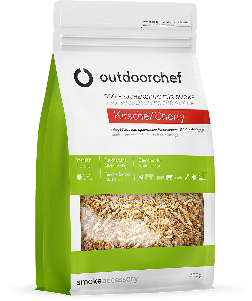 Outdoorchef Räucherchips Kirsche für Smoke, 750 g Outdoorchef Räucherchips Kirsche für Smoke, 750 g